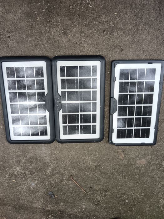 Vând 3 mini panouri fotovoltaice