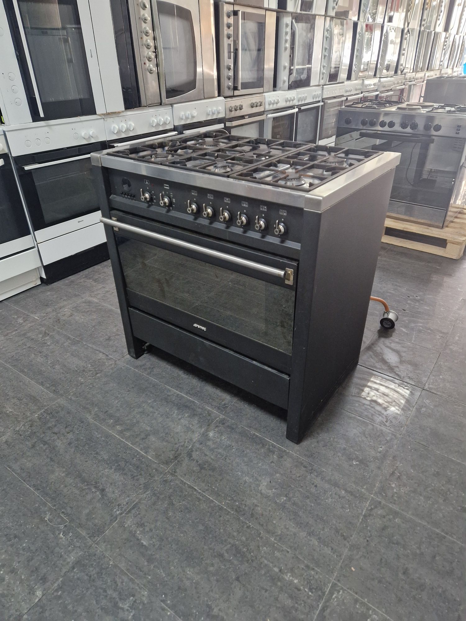 Печка Smeg 90 см 5 зони