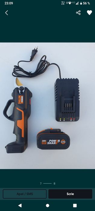 Lama / cutit  rezerva pt foarfeca electrica parkside etc