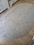 Covor living culoare grej