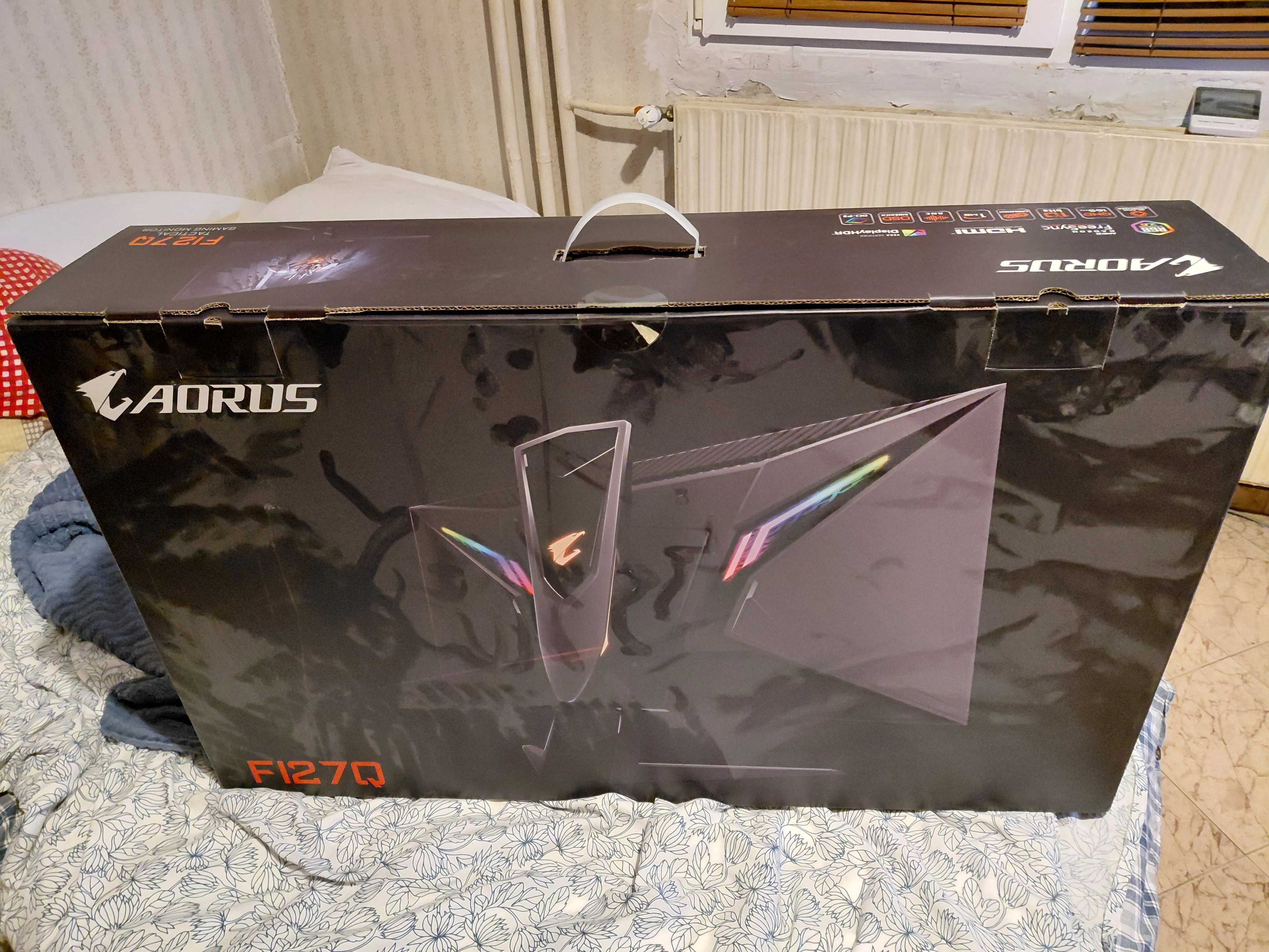 AORUS FI27Q 1440p 165 hz ips като нов