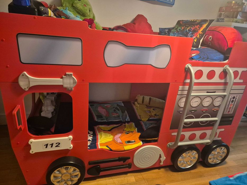 Vand Pat copii supraetajat masina pompieri