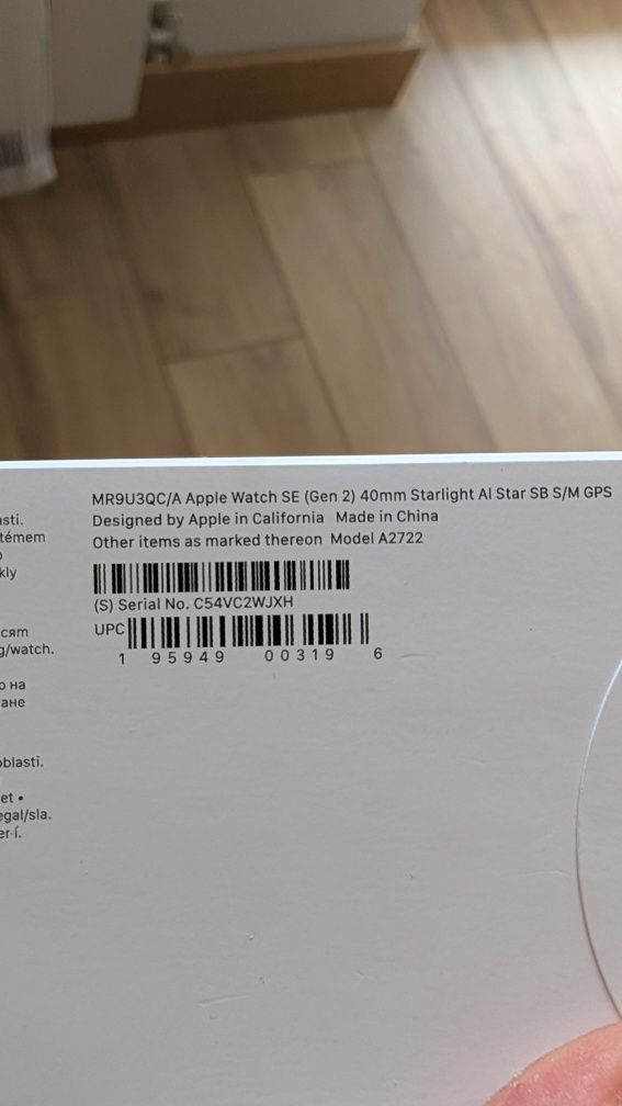 Apple watch se2 40mm