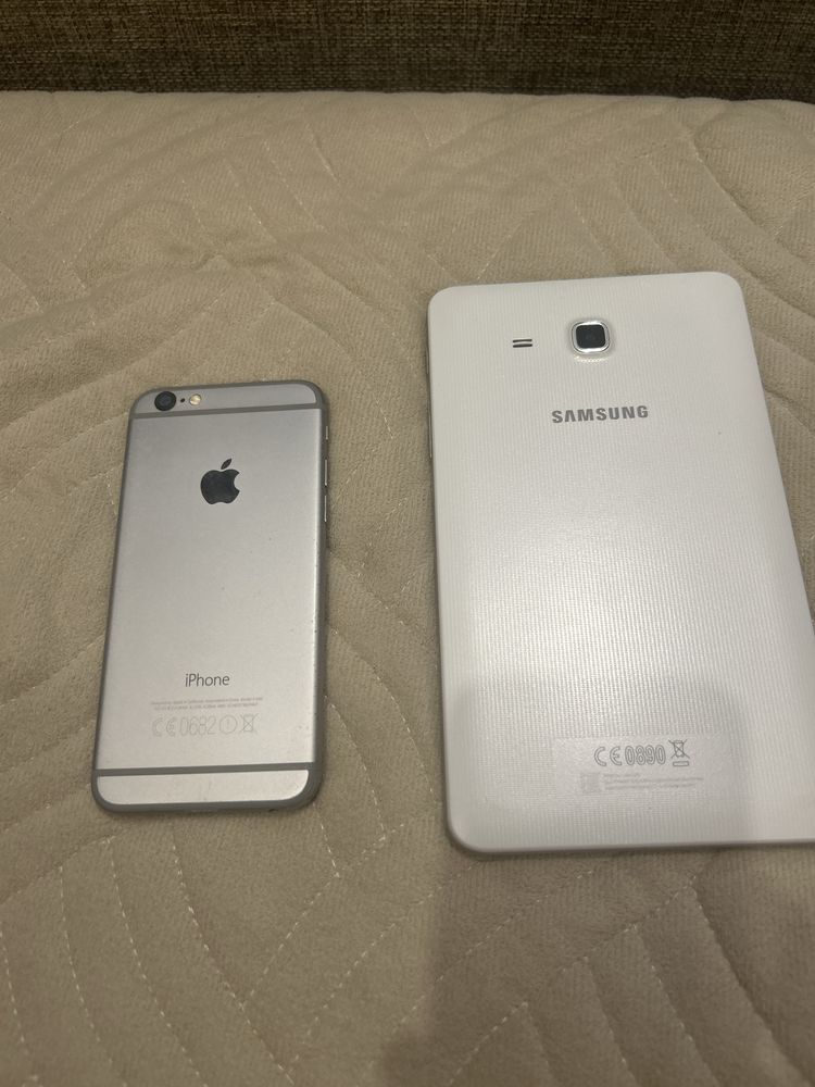 Iphone 6 и Планшет Самсунг