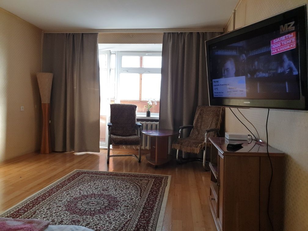 1ком КОНДИЦИОНЕР/ул.Казахстан72/SMART ТВ(Кишка)Почас,Wi- Fi