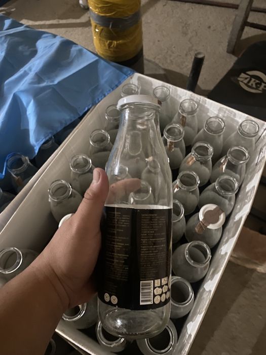 Бутылки от амирана молоко по 50 тенге