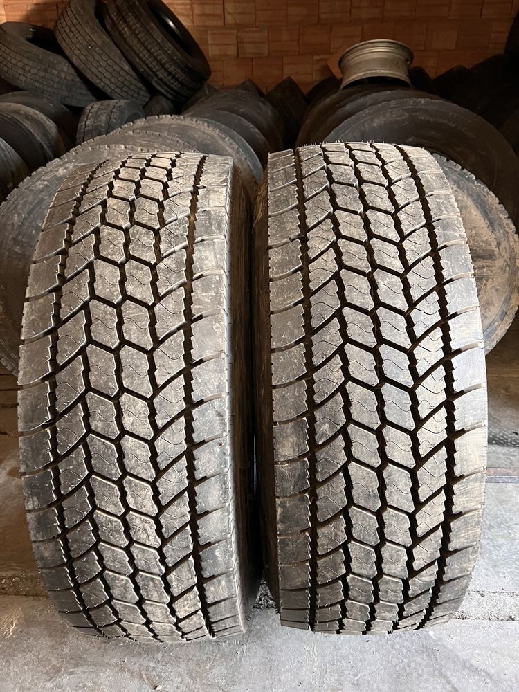 2 anvelope camion NOI 385/65/22.5 , GoodYear , DOT 2023 !