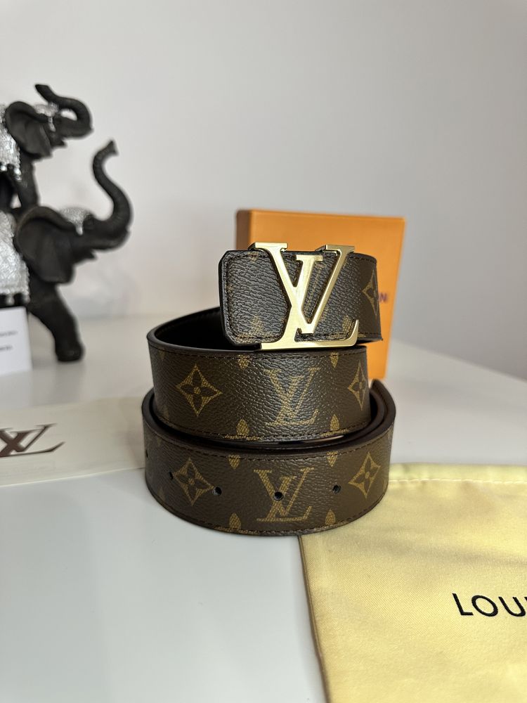 Curea Louis Vuitton piele canvas 100% cutie inclusă cadou