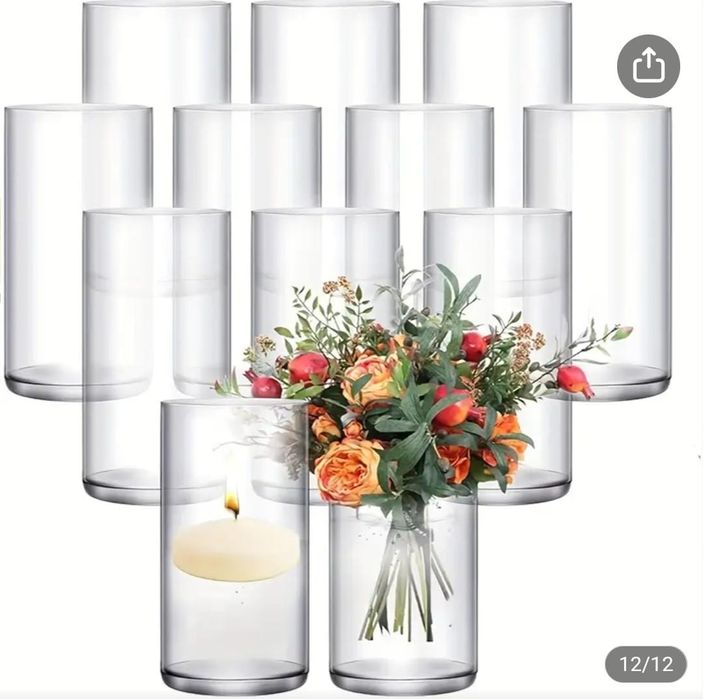 48 Vaze pentru flori, pentru evenimente