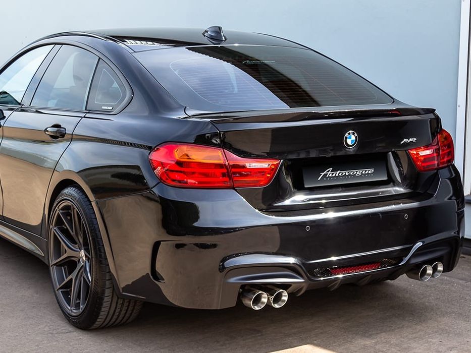 Лип спойлер багажник BMW F36 F32 4 сериа lip M бмв ф36 ф32 M4 style