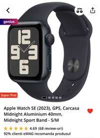 Apple Watch SE (gen 2) 40mm NOU SIGILAT