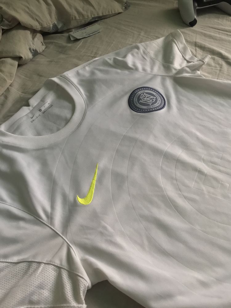 Tricou Nike FC (Alb-Volt)