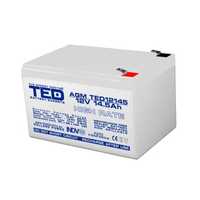 Acumulator pt masinute electrice 12V/14.5Ah High Rate F2 AGM VRLA TED