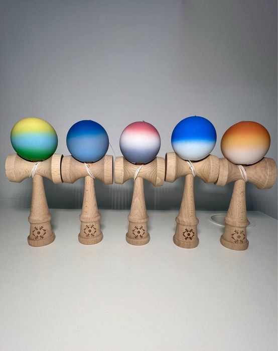 Kendama - Bilă Mată/Rubber Grip (Cutie Originala)