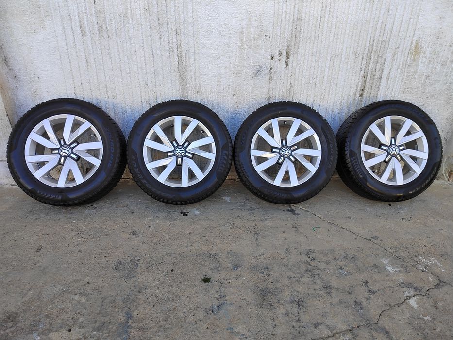 26) Jante R16 5x112 vw Passat B8 Touran Golf Anvelope 215 60 16