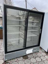 Шкаф холодильный витрина купэ хололильник двухдверный