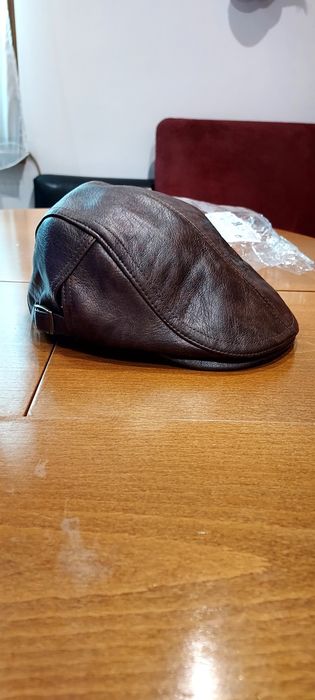 Нов мъжки кожен каскет