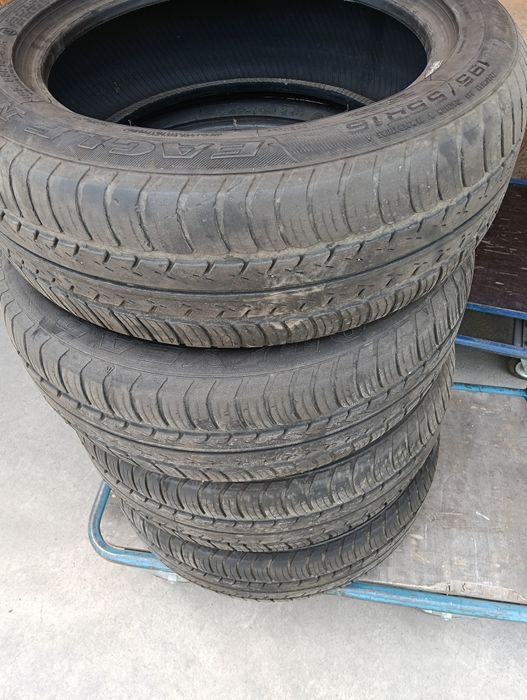 Set 4 cauciucuri Good Year, 195/55R16, *, RunFlat, 5-6mm
