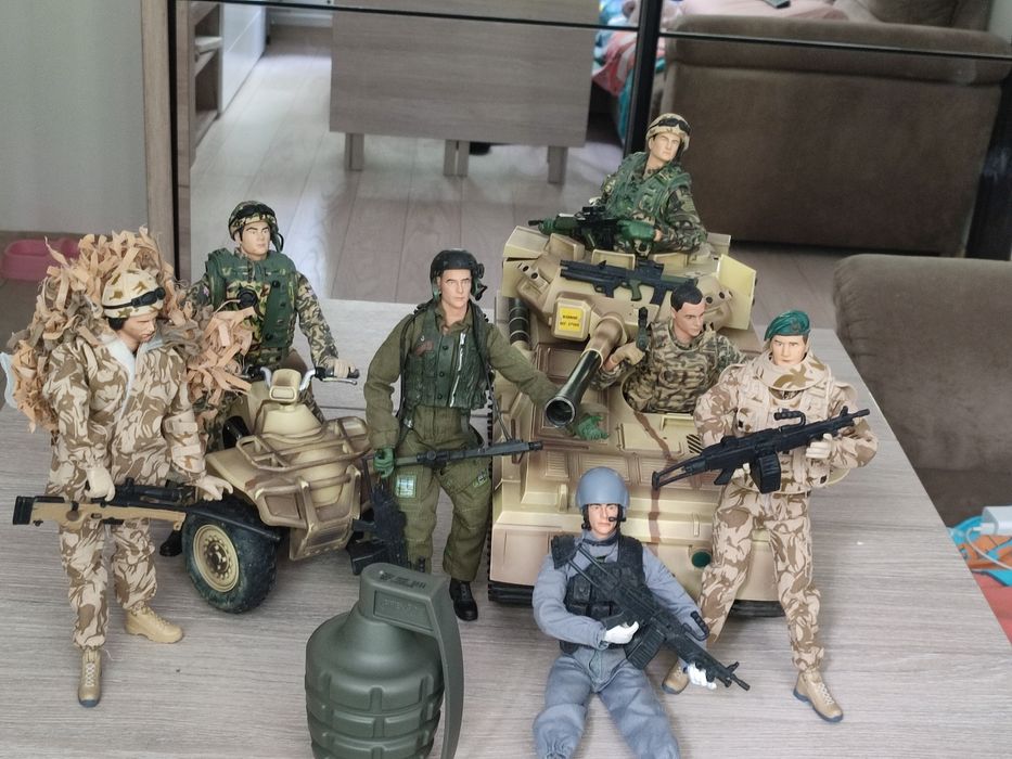 Figurina cauciuc Armata Angliei 30cm bc