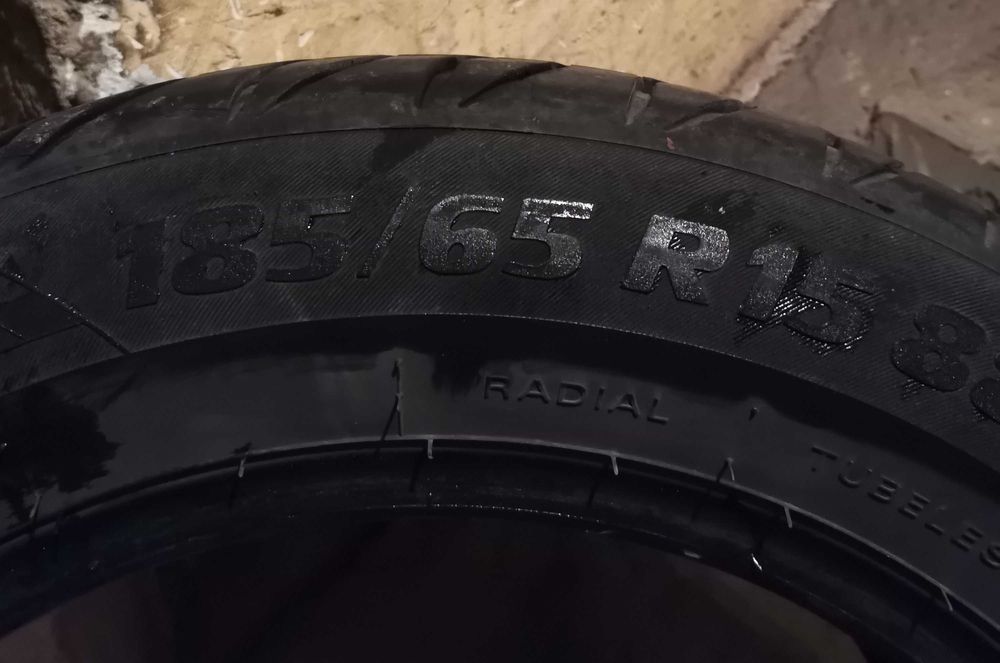 Продавам 4 броя Летни Гуми 185.65.15 на 1 сезон дот 2022 Tigar