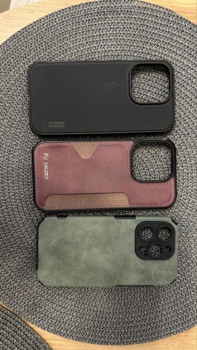 Iphone 14 PRO Pachet 7 huse Nillkin Frosted Shield Pro Magsafe