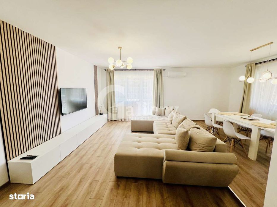 Nou / Ap modern 3 camere 2 bai si loc de parcare privat