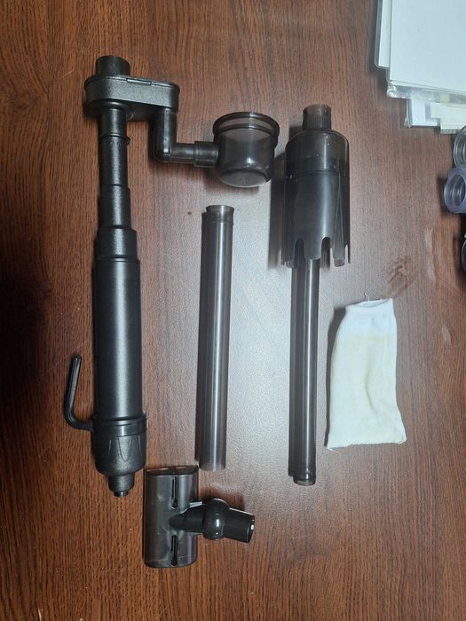 Сифон за почистване на аквариуми с батерия