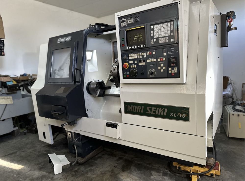 CNC Струг с ЦПУ Mori Seiki SL-15 - Fanuc - Японски програмен струг