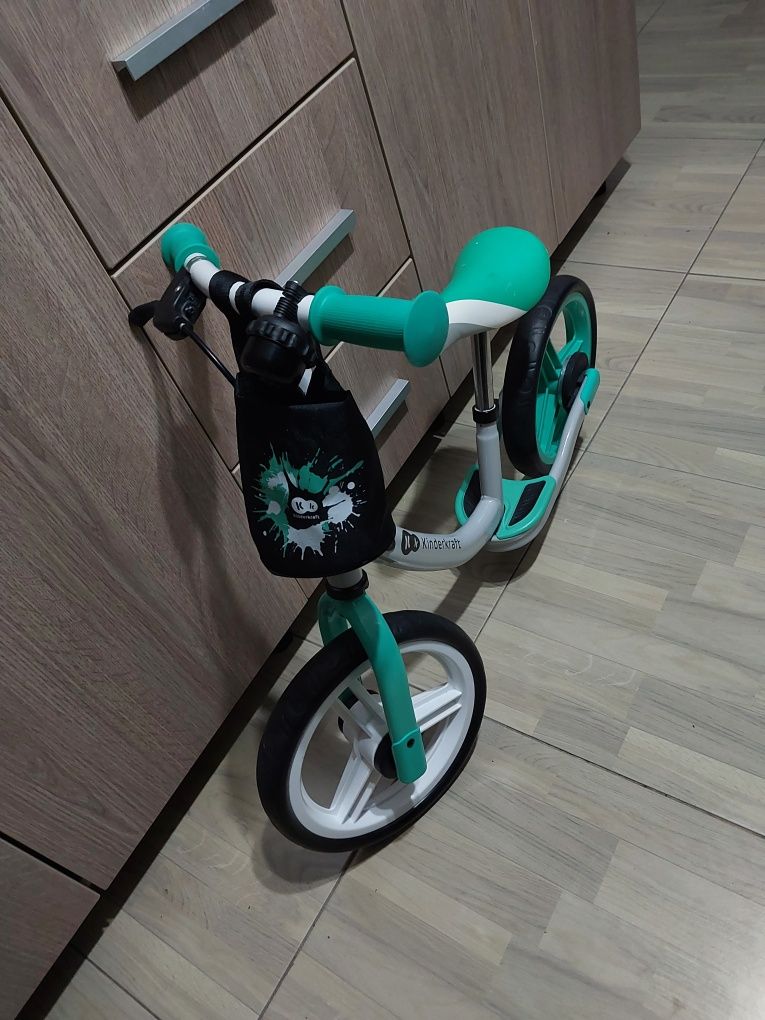 Bicicleta copii kinderkraft Space Green