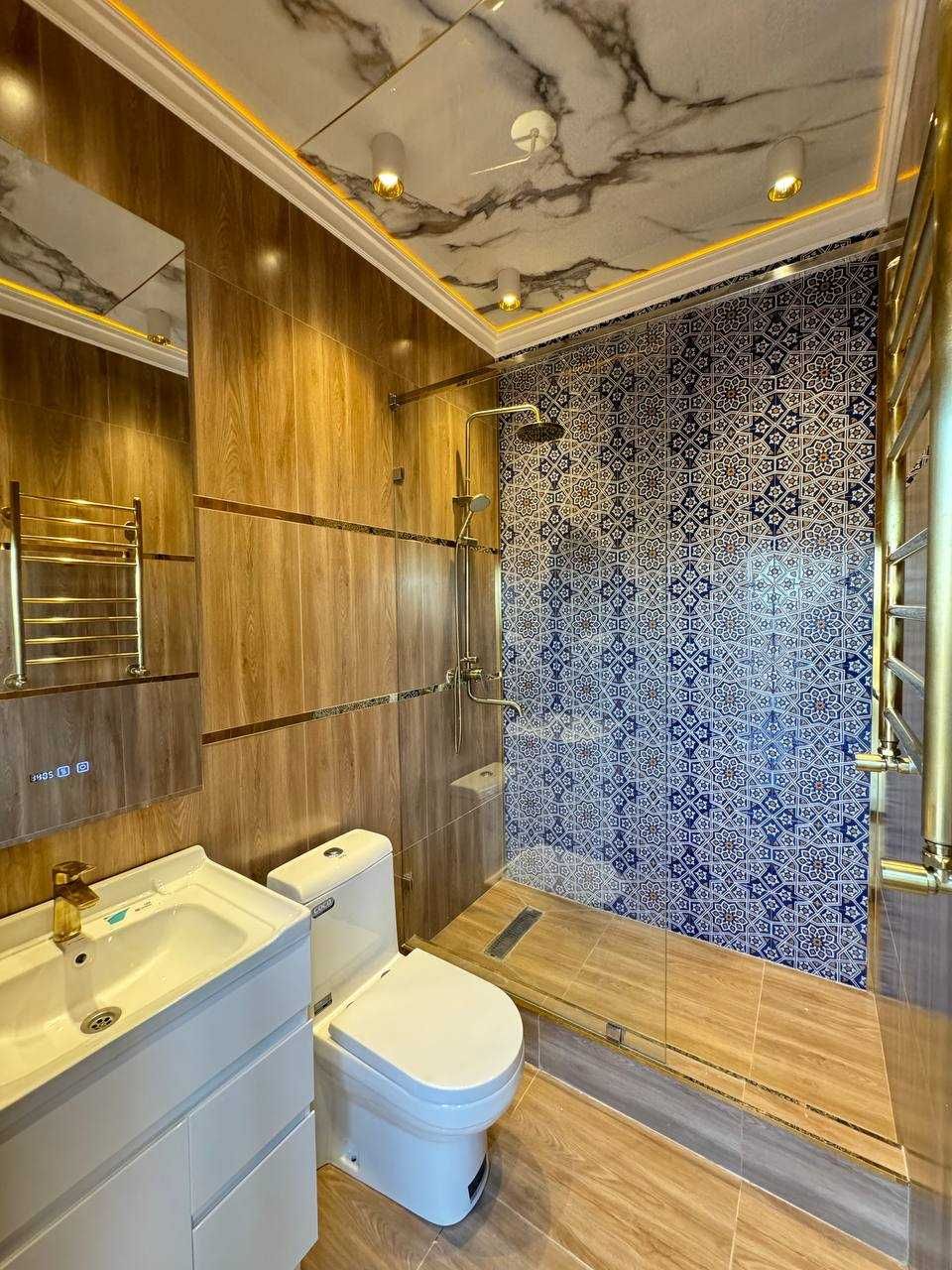 Продаётся квартира 5/8.9/9
Алмазарский район Парк победа
Новостройка