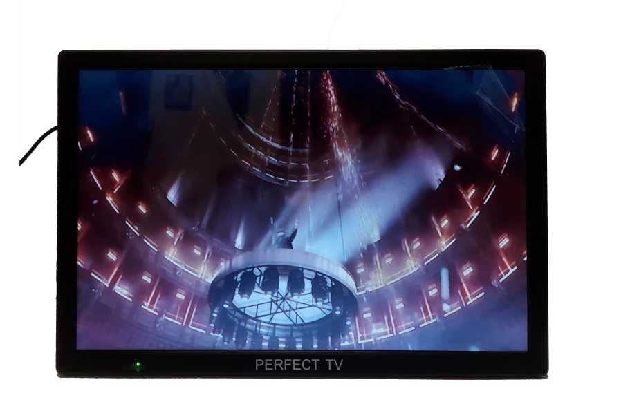 Преносим портативен цифров телевизор PERFECT TV 16 инча, 12v / 220v