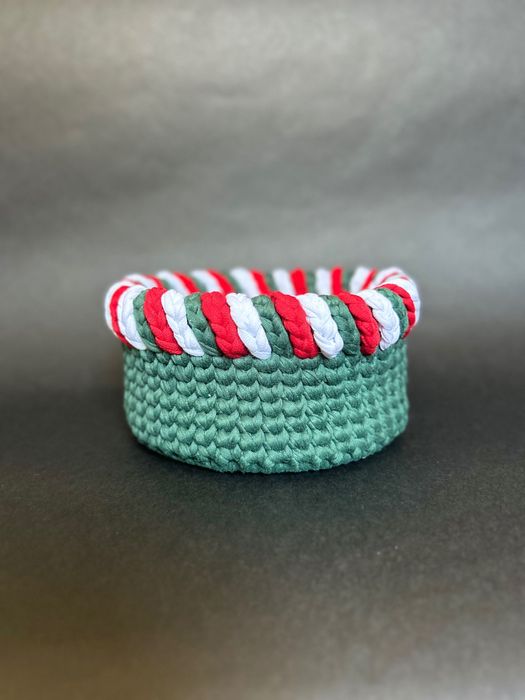 Коледен панер - ръчна изработка