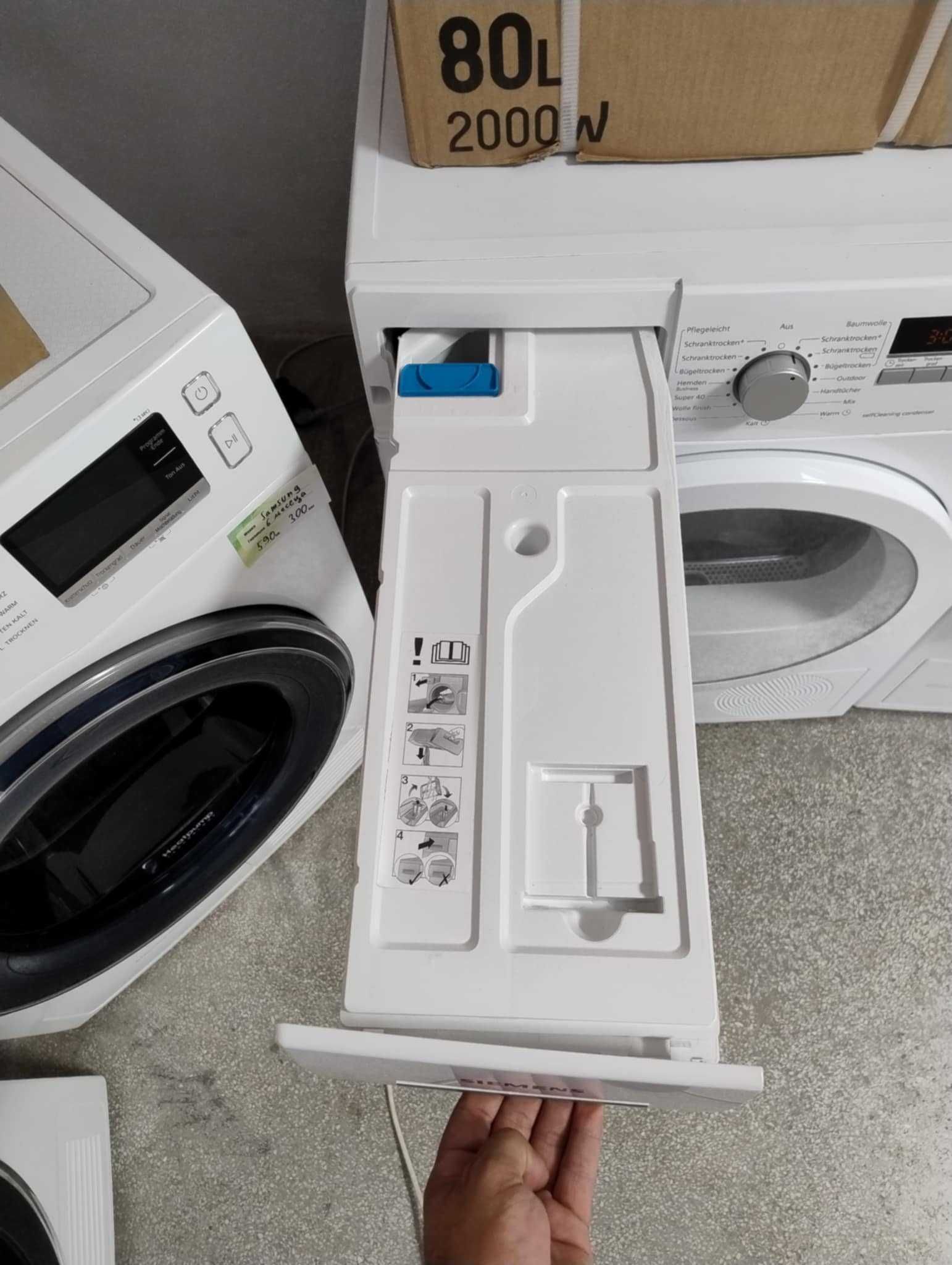 A++ Сушилня с термопомпа Siemens-Сименс 8 кг Self Cleaning Condenser®