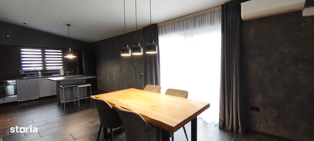 Ap. 2 camere 80 mp, tip penthouse, semicentral, parcare privata