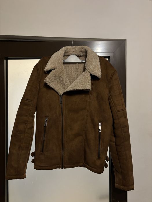 Jacheta /geaca biker Zara purtata o singura marimea M data