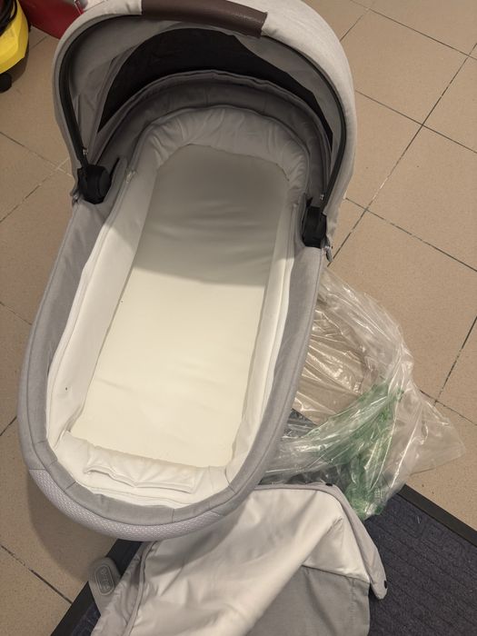 Landou Cybex Balios S lux, lava grey si scoica Cloud T
