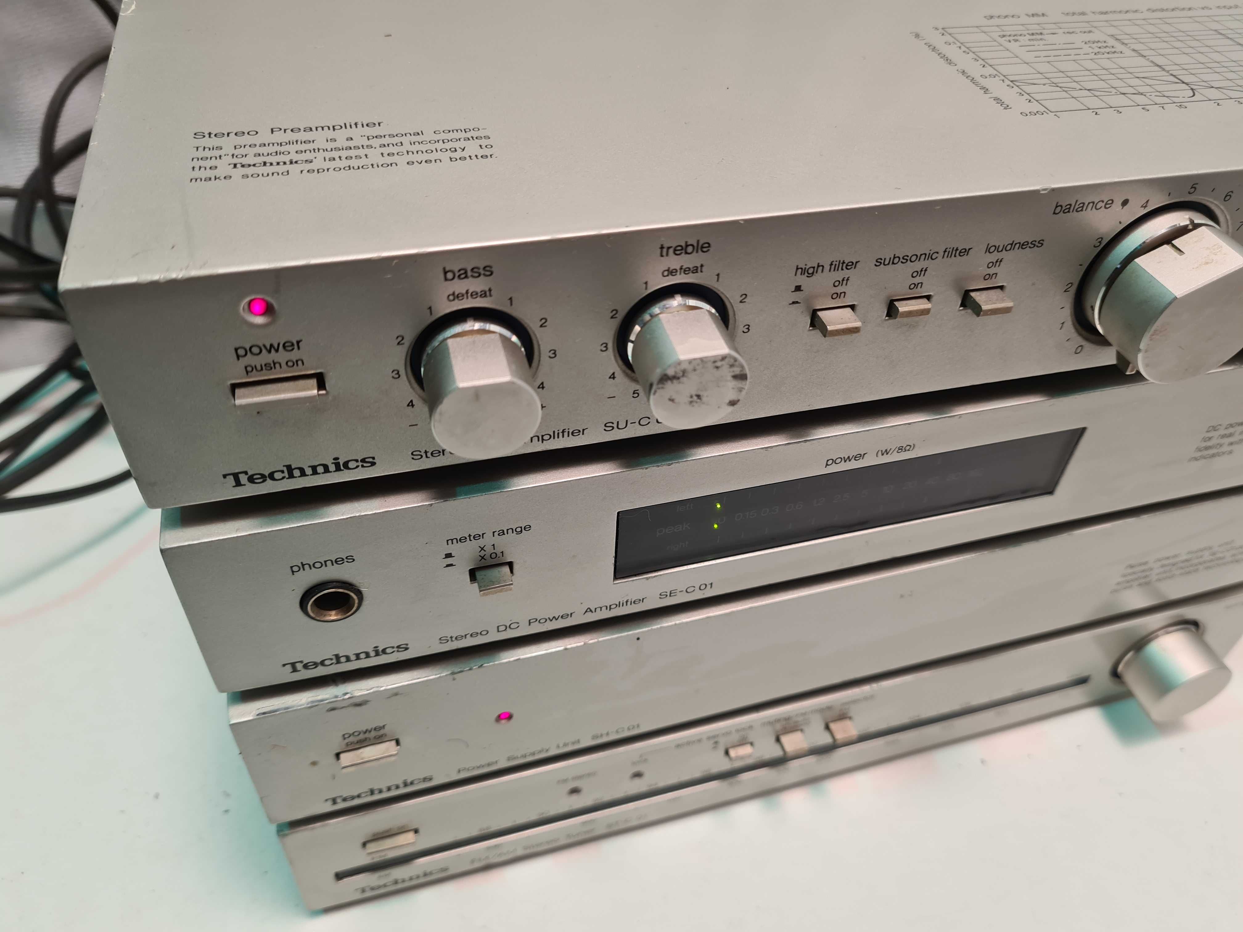 Linie Technics SU-C 01 SE-C 01 SH-C 01 ST-C 01 JAPAN