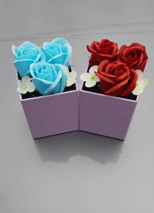 Aranjamnete din flori de săpun