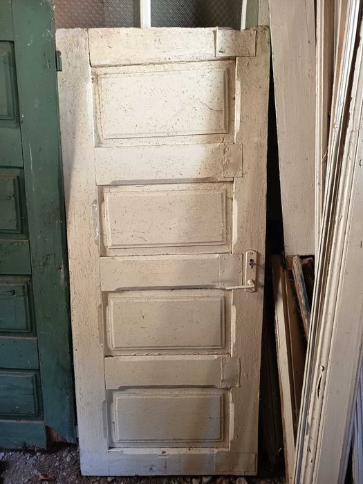 Usa dubla beci - stejar masiv