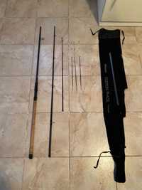 Lanseta okuma custom black 3.6 + mulineta okuma custom black 4000