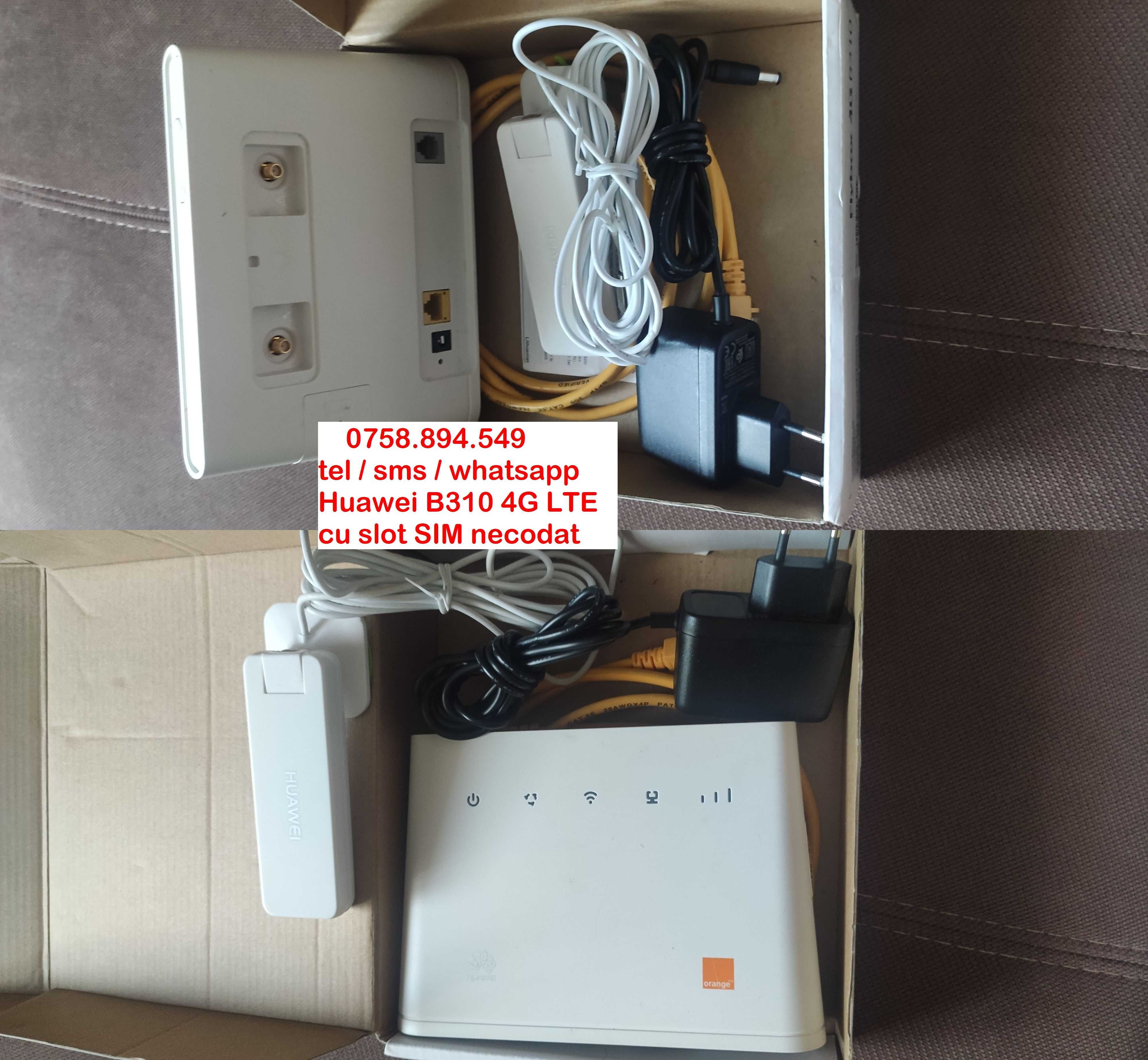 Router Modem WiFi internet cu SIM 4G LTE Huawei B310