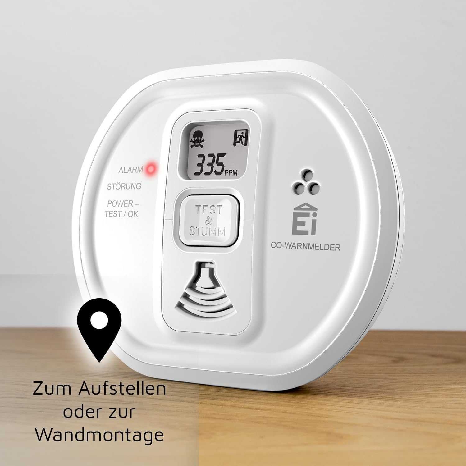 Alarmă de monoxid de carbon Ei Electronics Ei208D
