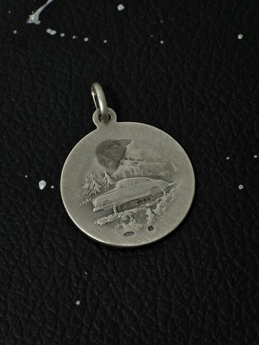 Pandantiv SFÂNTUL CRISTOFOR - Argint 925  - Protecția Călătorilor