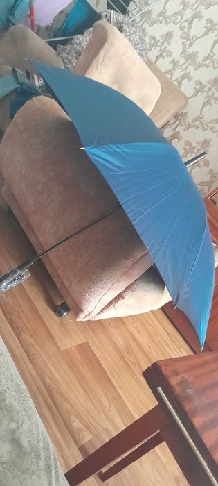 Зонт большой чёрный мужской