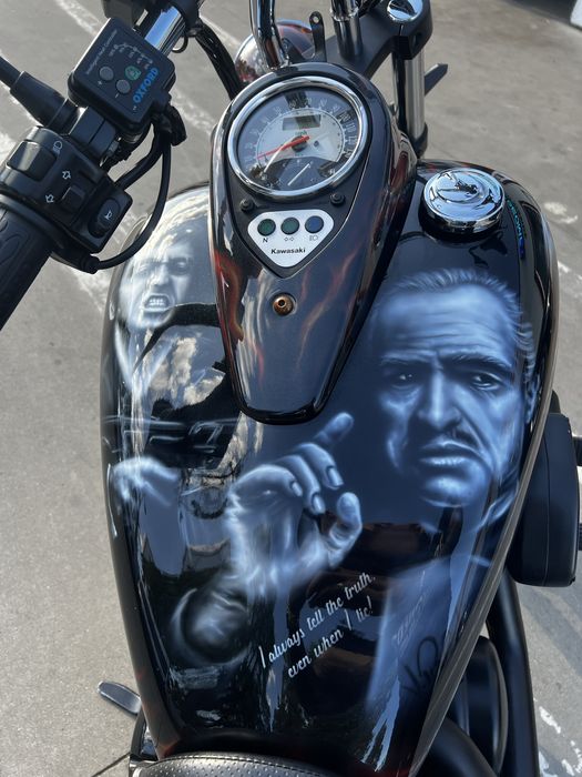 ! Kawasaki Vn 900 custom (fără honda suzuki yamaha)