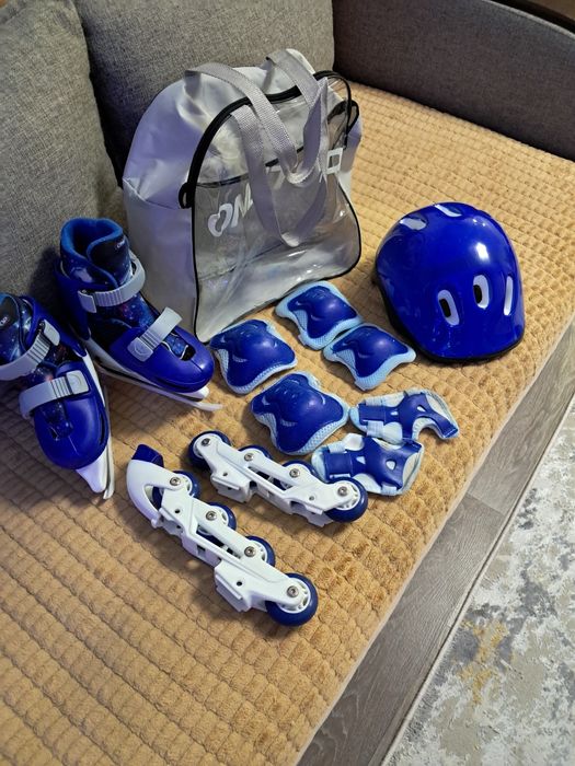 Коньки  на  мальчика 6 в 1