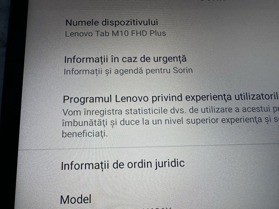 Lenovo Tab M10 FHD PLUS