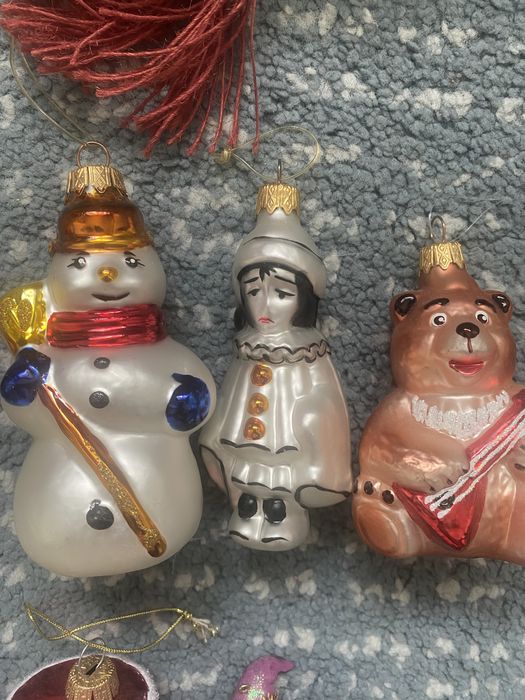 Елочные игрушки СТЕКЛО