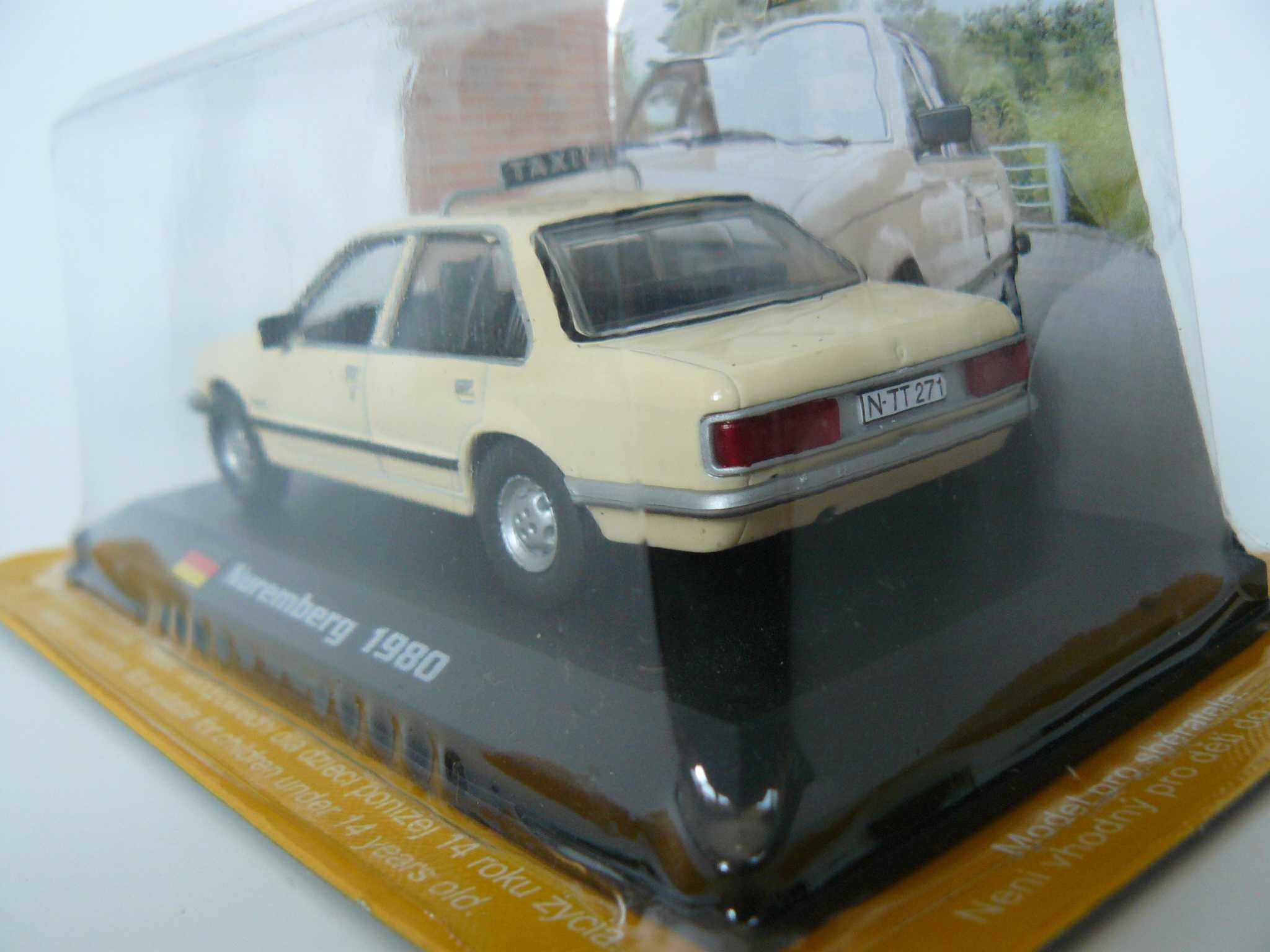 Macheta Auto De Colectie OPEL REKORD E Taxi Scara 1:43, Noua Amercom