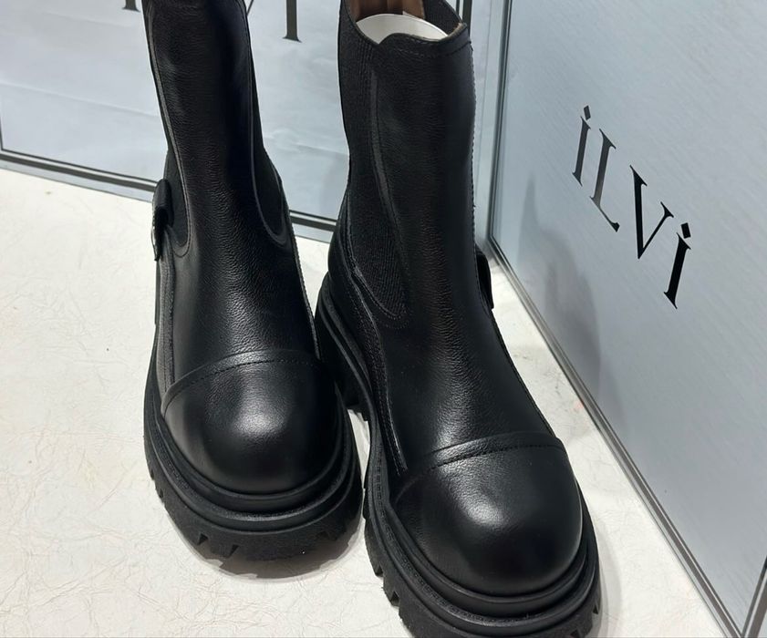 Сапоги зимние натуральные новые